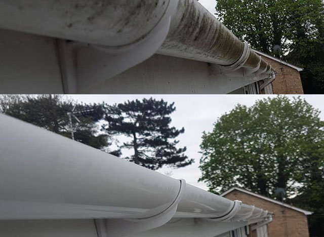 Gutter cleaning